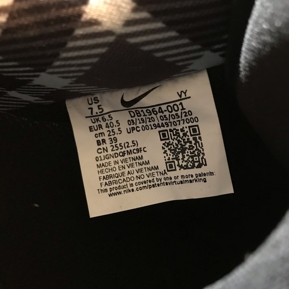 Nike Air Force 1 Low Camo Denim Remix Size 7.5 Men - Picture 9 of 9